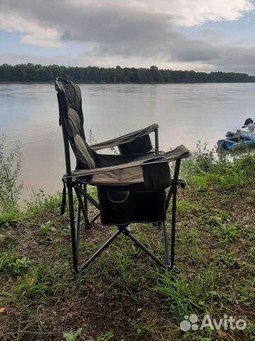 Крепкое кресло для рыбалки и отдыха