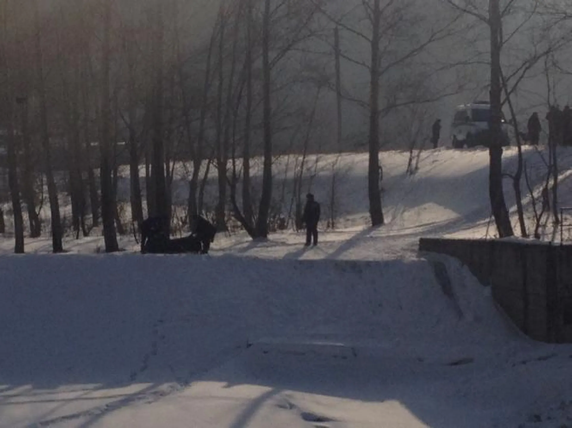 Тело мальчика, который провалился под лёд, нашли в Барнауле Тело мальчика, который провалился под лёд, нашли в Барнауле